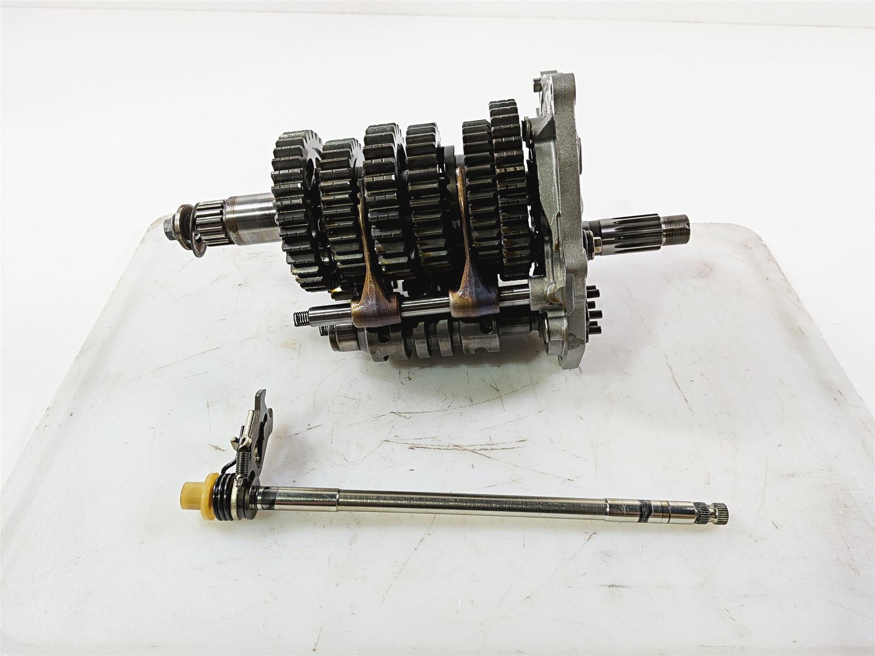 2014 Aprilia RSV4 RR Factory Transmission Gear Pack Shift Drum -Tested 2A000069 {{ shop.shopifyCountryName }} - Mototech271