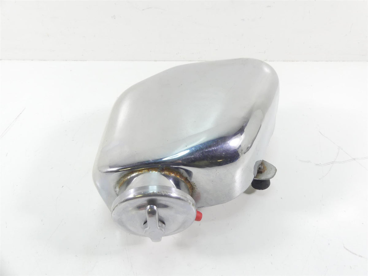 1978 Harley XLH1000 Sportster Ironhead Chrome Oil Tank Reservoir 62505-87 {{ shop.shopifyCountryName }} - Mototech271