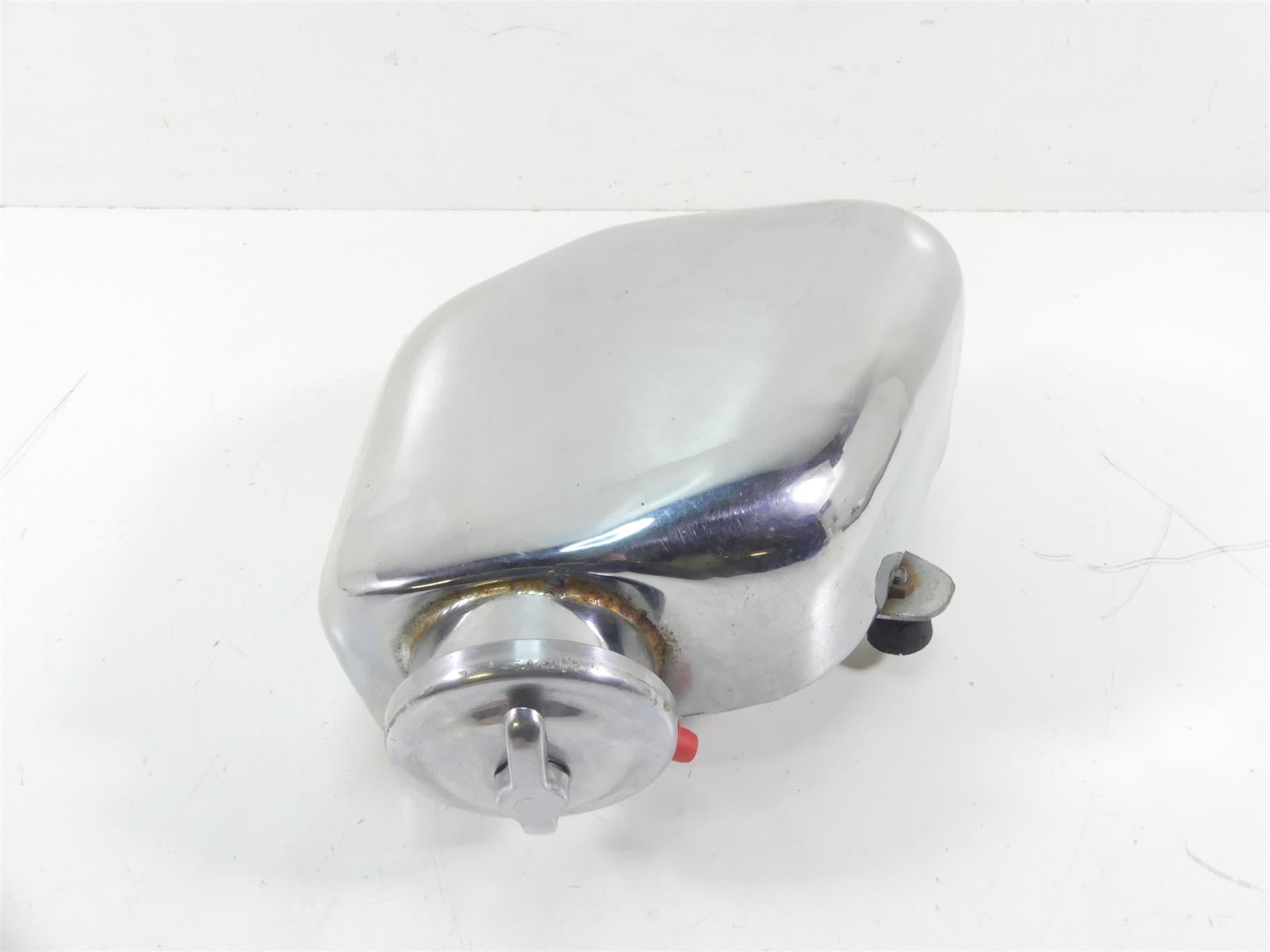 1978 Harley XLH1000 Sportster Ironhead Chrome Oil Tank Reservoir 62505-87 {{ shop.shopifyCountryName }} - Mototech271