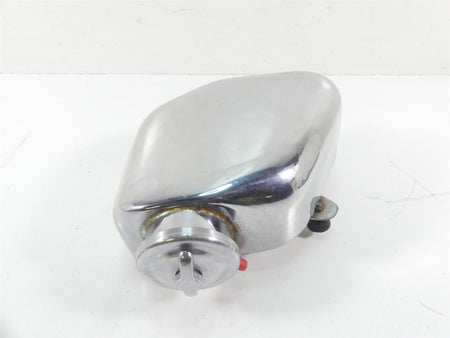 1978 Harley XLH1000 Sportster Ironhead Chrome Oil Tank Reservoir 62505-87 {{ shop.shopifyCountryName }} - Mototech271