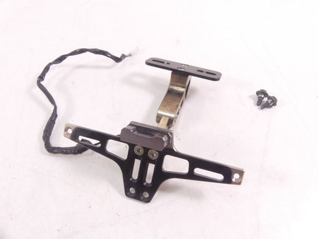2018 Suzuki GSXR750 Aftermarket License Plate Holder & Light Bracket Mount {{ shop.shopifyCountryName }} - Mototech271