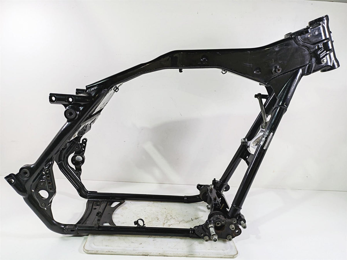 2010 Harley Touring FLHTK Electra Glide Straight Main Frame Chassis With Salvage Louisiana Title 47900-11BHP {{ shop.shopifyCountryName }} - Mototech271