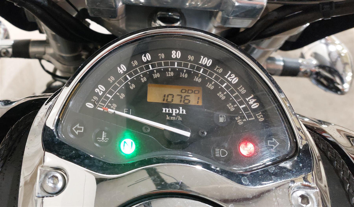2007 Honda VTX1800 T1 Speedometer Speedo Gauge Instrument - 10K 37200-MCV-R11 {{ shop.shopifyCountryName }} - Mototech271