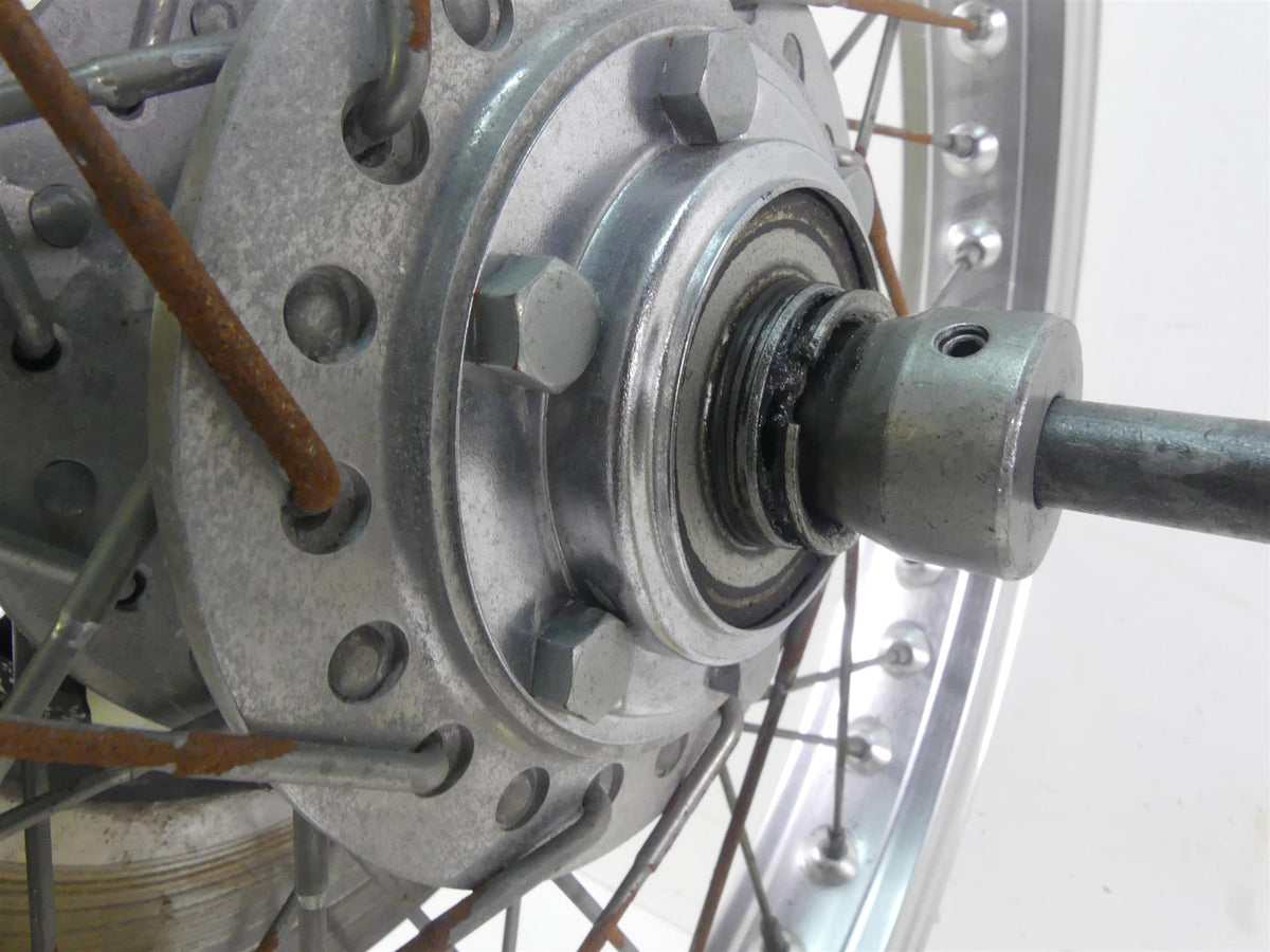 1977 Honda CB750 A Four Hondamatic Front 1.85x19 Wheel Rim 44701-371-003 {{ shop.shopifyCountryName }} - Mototech271