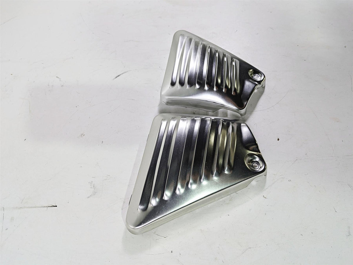 2006 Harley VRSCR Street V-Rod Silver Neck Cover fairing Set 66155-03 66156-03 {{ shop.shopifyCountryName }} - Mototech271