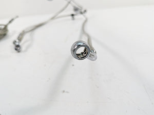 2009 Harley Dyna FXDFSE CVO Fat Bob 10" Handlebars Brake Throttle Clutch Cables