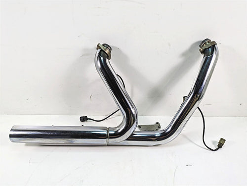 2012 Harley FLD Dyna Switchback Oem Exhaust Header Manifold Pipe Set 65551-12 | Mototech271