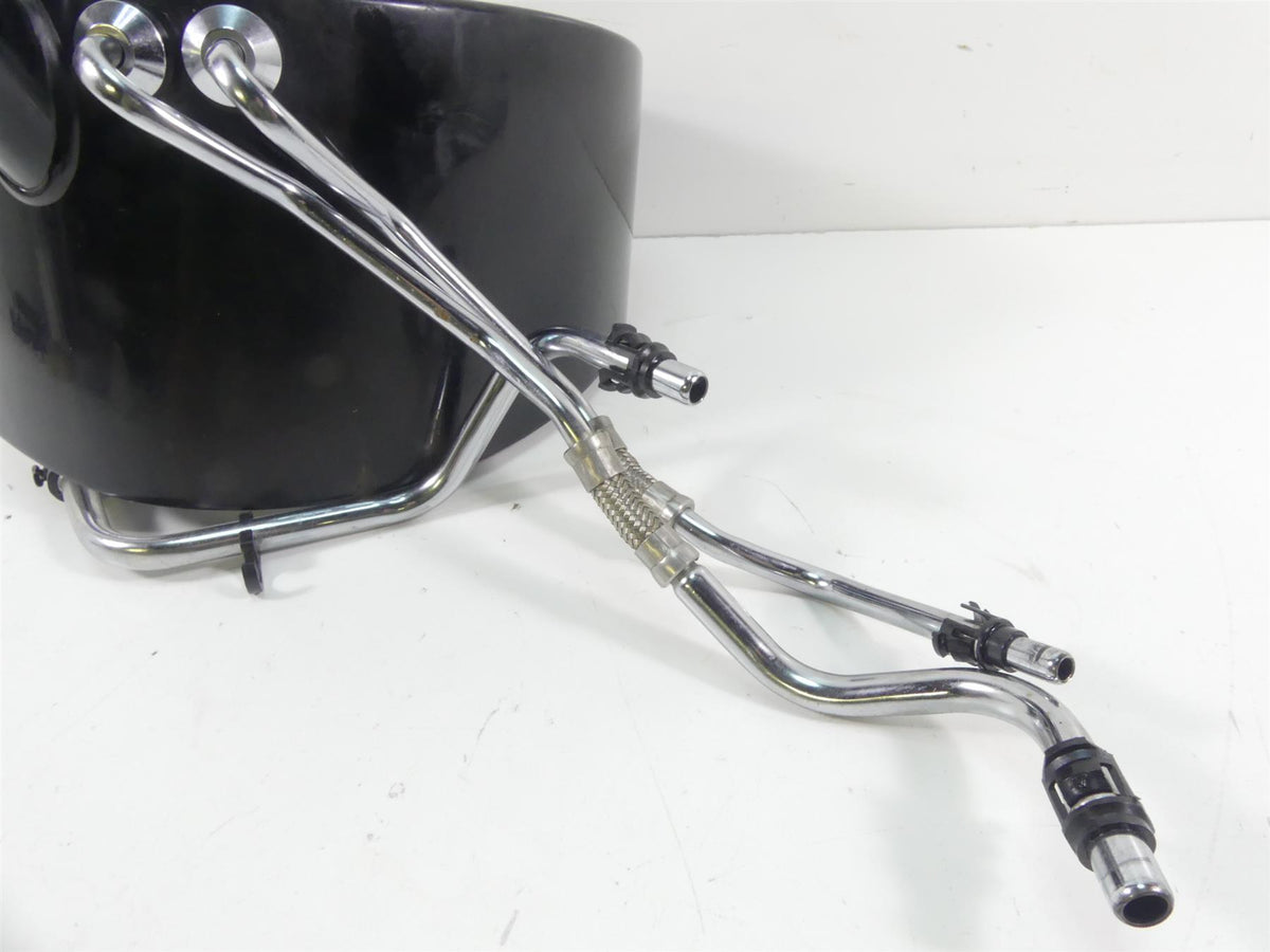 2015 Harley FLS Softail Slim Black Oil Tank & Lines Hoses 62492-01 {{ shop.shopifyCountryName }} - Mototech271