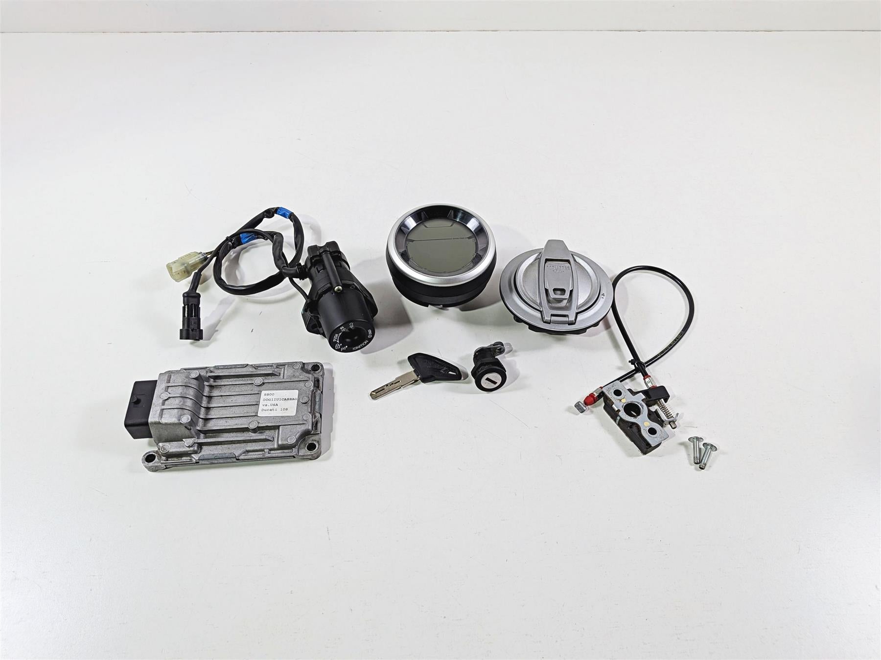 2015 Ducati Scrambler Urban Enduro Cdi Ecu Ignition Switch Speedo Set 40611111E-Mototech271