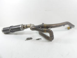 2008 Ducati Hypermotard 1100S Termignoni Carbon 2in1 Exhaust System - Read