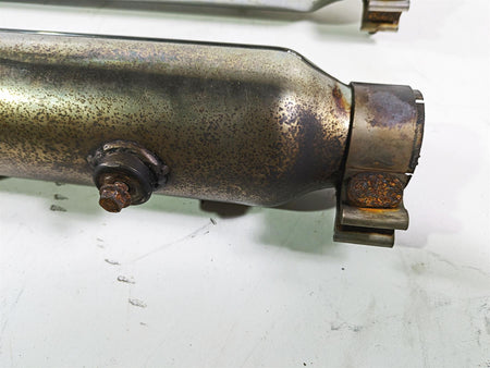 2008 Harley FLSTC Softail Heritage Slip On Slash Cut Exhaust Muffler Set - Read {{ shop.shopifyCountryName }} - Mototech271