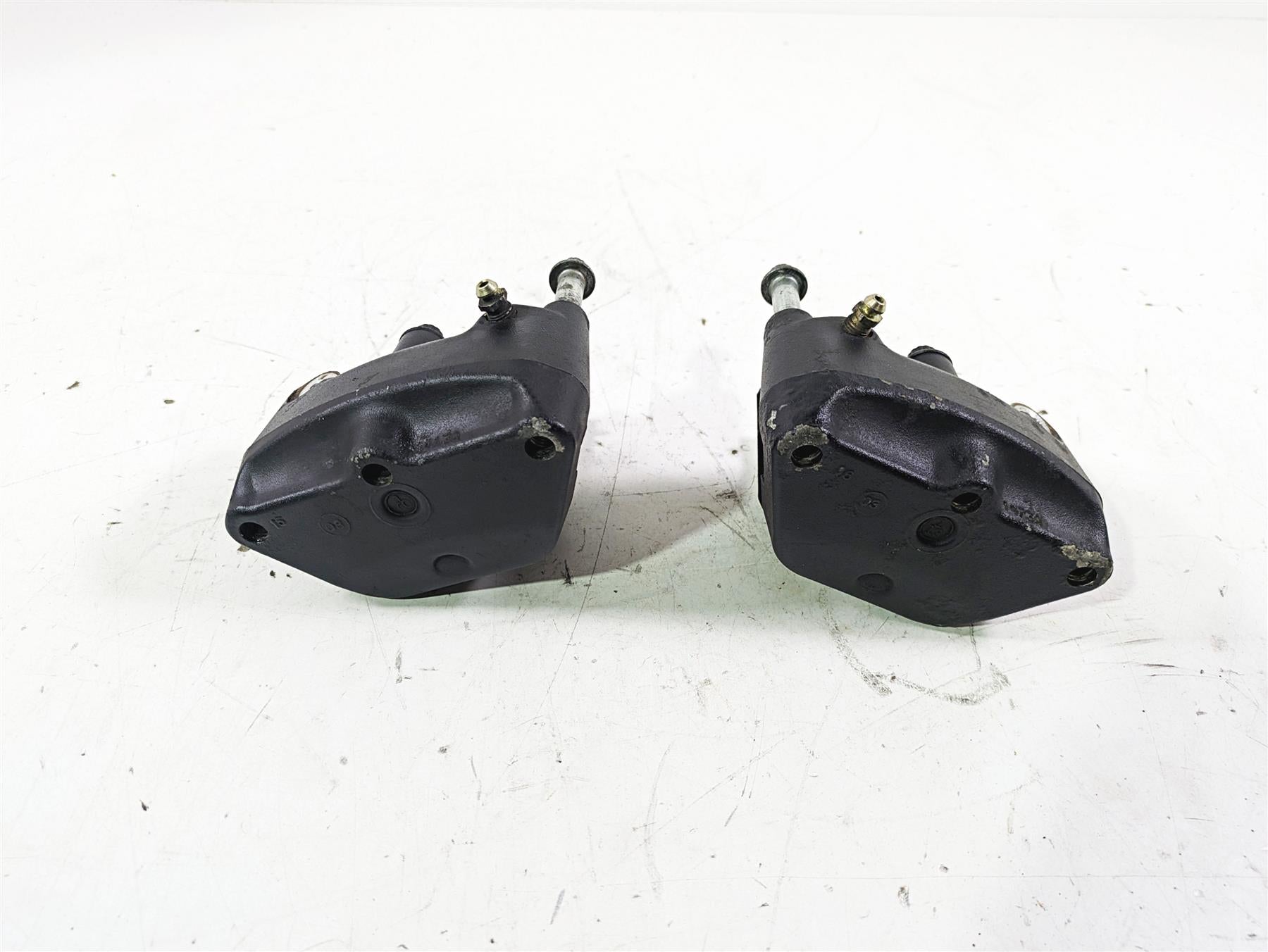 2003 Harley Touring FLHTCUI 100TH E-Glide Front Brake Caliper Set 44023-00C {{ shop.shopifyCountryName }} - Mototech271