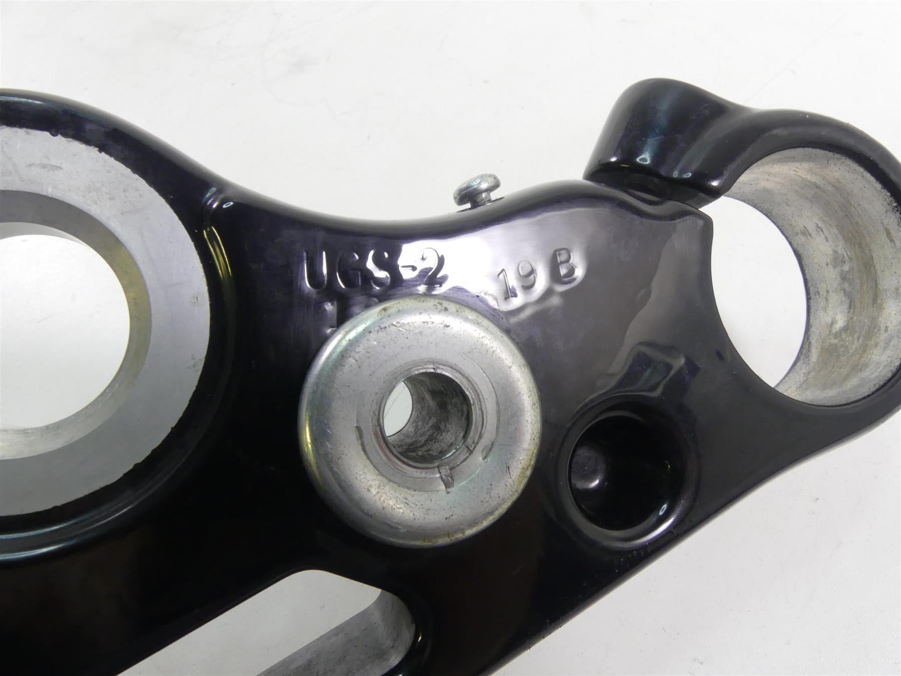 2014 Harley Dyna FXDF Fat Bob Upper 49mm Triple Tree Steering Clamp 48640-09 {{ shop.shopifyCountryName }} - Mototech271