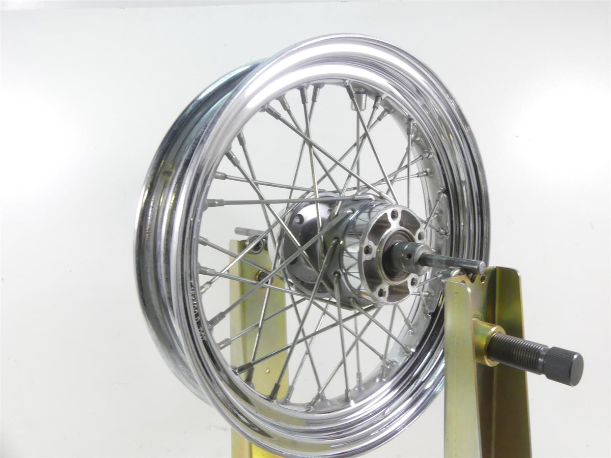 2001 Harley Touring FLHRCI Road King Straight Front Wheel Rim 16x3 43085-97 {{ shop.shopifyCountryName }} - Mototech271