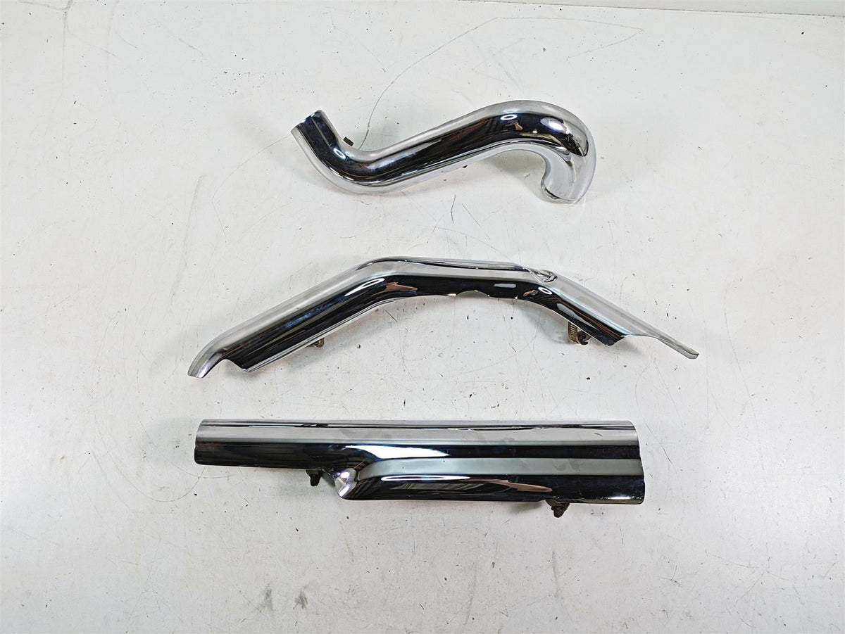 2010 Harley Touring FLHTCU Electra Glide Exhaust Header Heat Shield Set 65952-09 {{ shop.shopifyCountryName }} - Mototech271