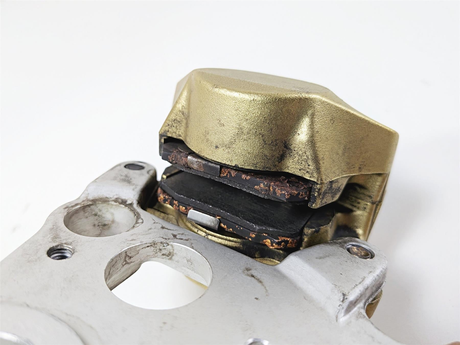 2008 Aprilia RSVR 1000 Factory Rear Brembo Brake Caliper Gold AP8113897 {{ shop.shopifyCountryName }} - Mototech271