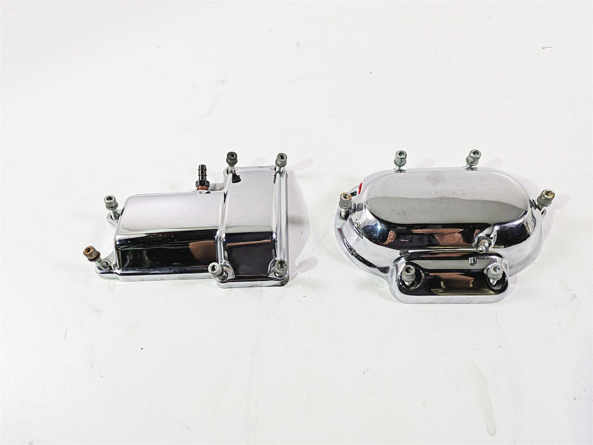 2007 Harley Touring FLHRSE CVO Road King Transmission Chrome Cover Set 34469-06B {{ shop.shopifyCountryName }} - Mototech271
