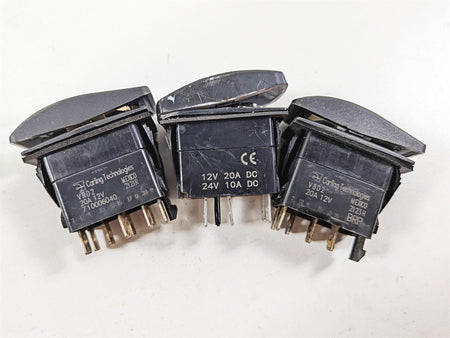2022 Can Am Maverick X3 XRC Turbo RR 72" Start Stop Light Mode Switch Set 710006059-Mototech271