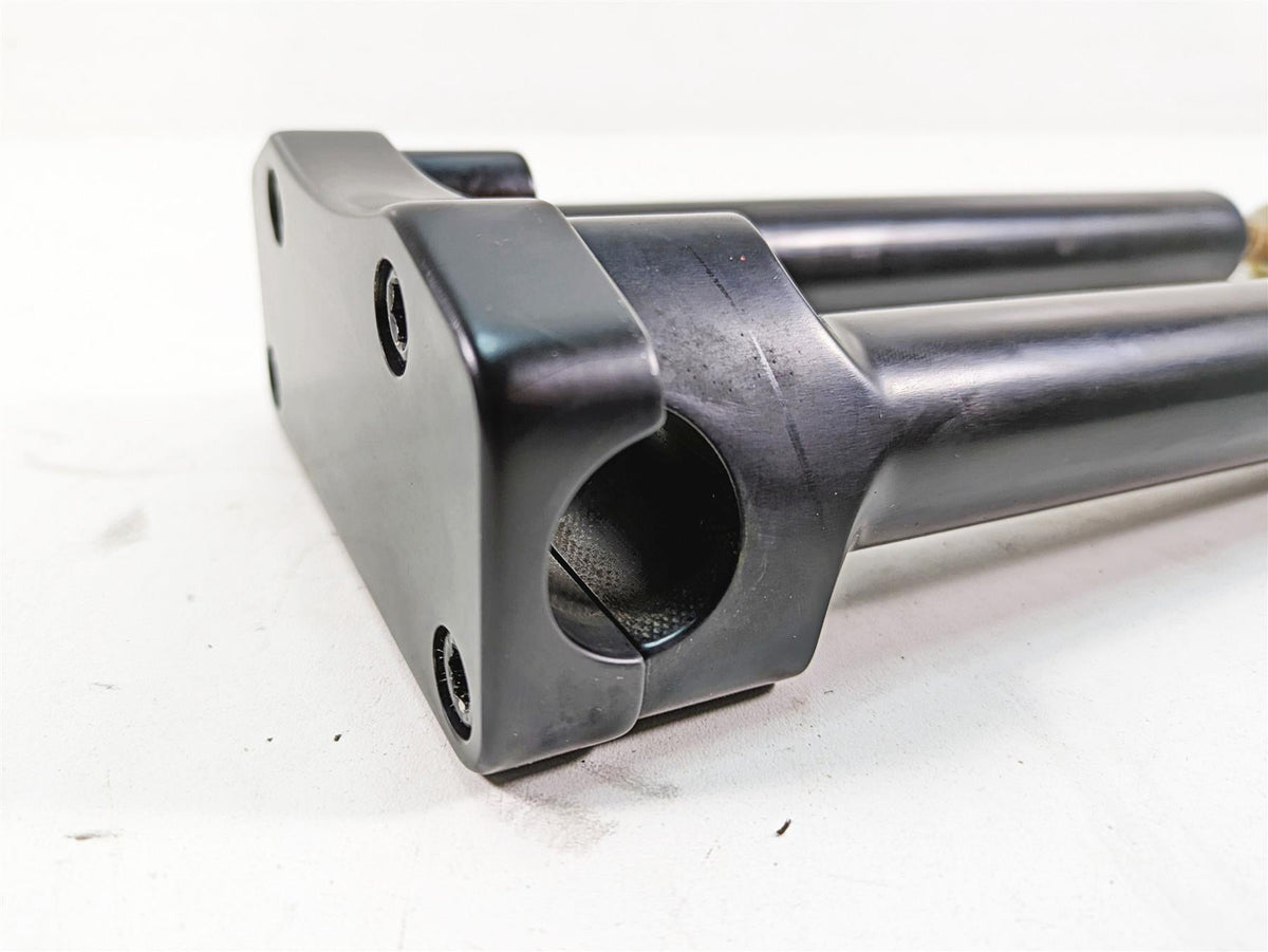 2009 Harley FXDF Dyna Fat Bob 9.5" Handlebar Handle Bar Riser Holder {{ shop.shopifyCountryName }} - Mototech271