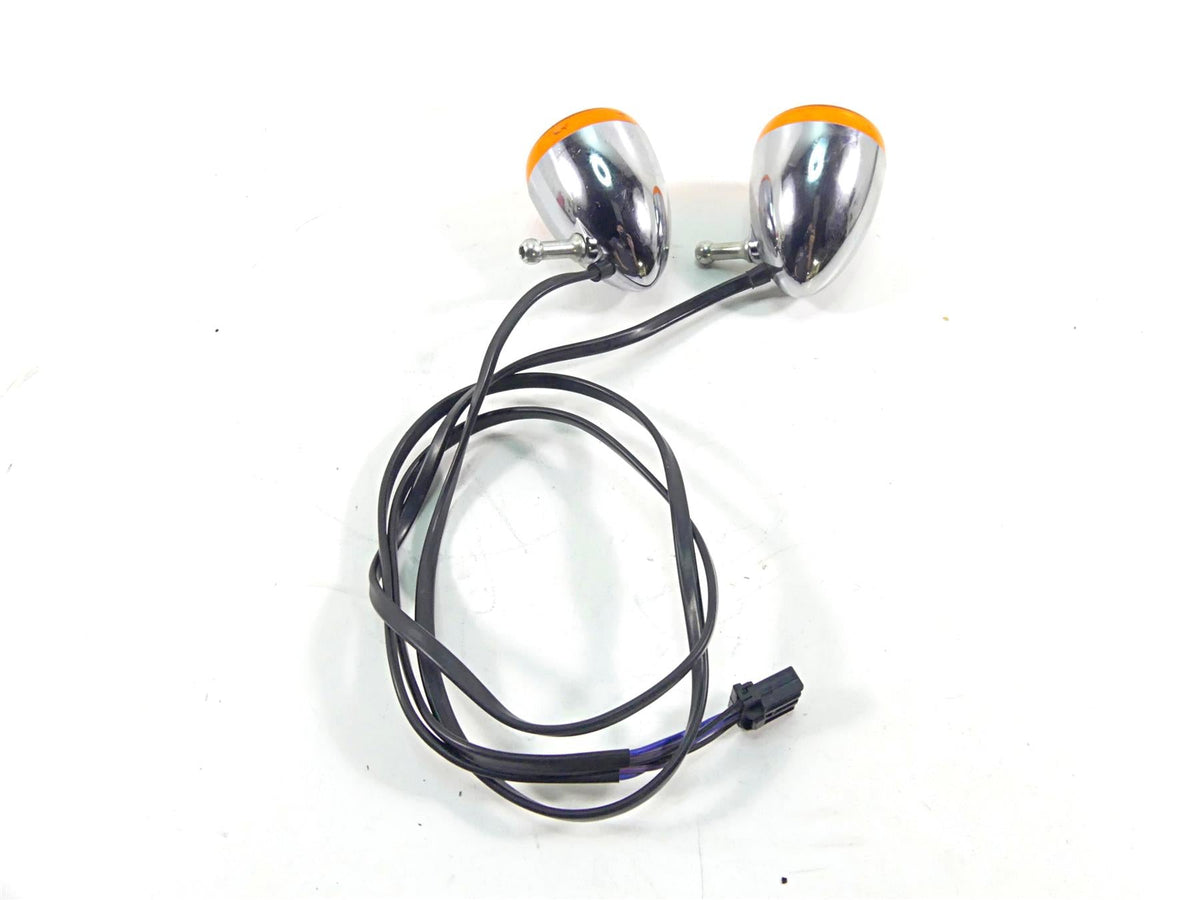 2005 Harley Sportster XL1200 C Front Turn Signal Blinker Set 68972-00 {{ shop.shopifyCountryName }} - Mototech271