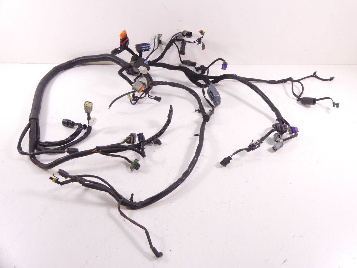 2009 Harley FXDC Dyna Super Glide Non ABS Main Wiring Harness Cable Loom 69603-0 {{ shop.shopifyCountryName }} - Mototech271
