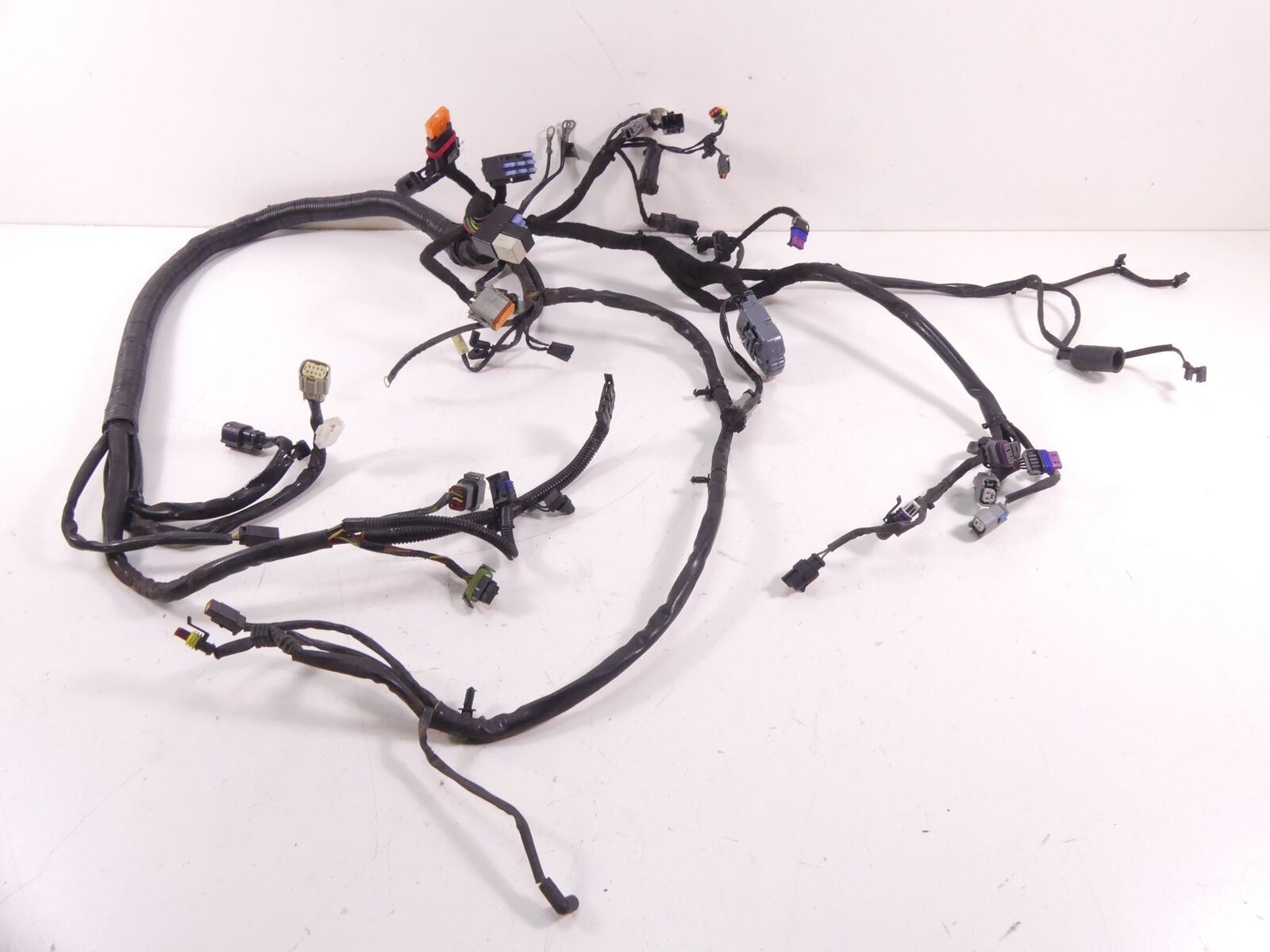 2009 Harley FXDC Dyna Super Glide Non ABS Main Wiring Harness Cable Loom 69603-0 {{ shop.shopifyCountryName }} - Mototech271