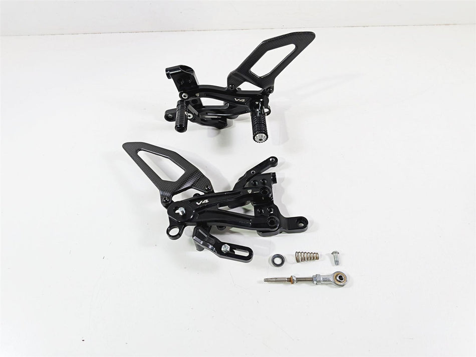 2022 Ducati Panigale V4 S V4S CNC Racing Rearset Foot Peg Set -Read PE408BR-Mototech271