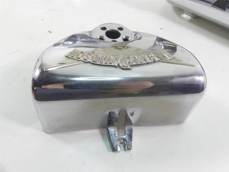 2002 Harley Touring FLHRCI Road King Chrome Headlight Covers Nacelle 67866-94 {{ shop.shopifyCountryName }} - Mototech271