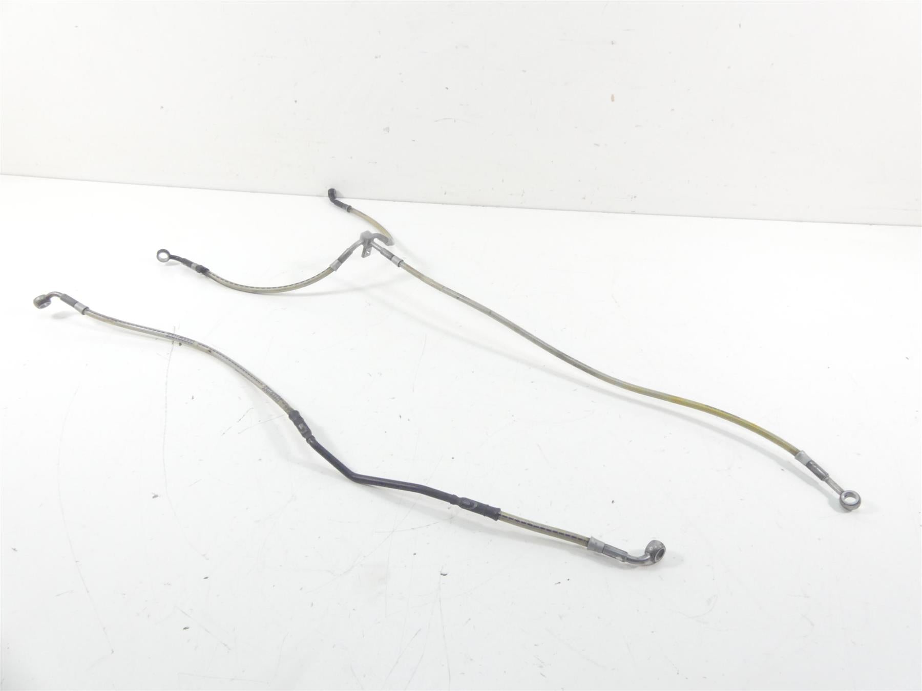 2017 BMW R1200GS GSW K50 Front Abs Brake Line Hoses Set 34328526552 34328526553 | Mototech271