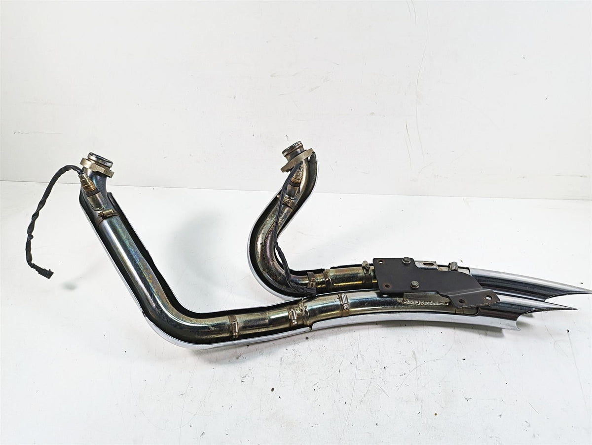 2009 Harley FXCWC Softail Rocker C Vance & Hines Big Radius Exhaust System 26079 {{ shop.shopifyCountryName }} - Mototech271