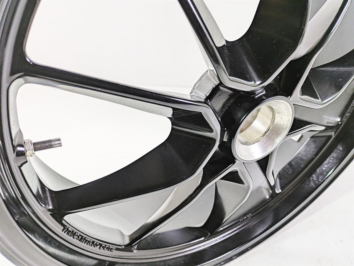 2013 Ducati Hyperstrada 821 Straight Rear Wheel Rim 17x5.5 50211571AA {{ shop.shopifyCountryName }} - Mototech271