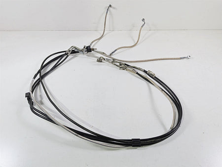 2015 Harley Touring FLTRUSE CVO Road Glide 16" Bar Hydr Clutch Front Brake Line-Mototech271