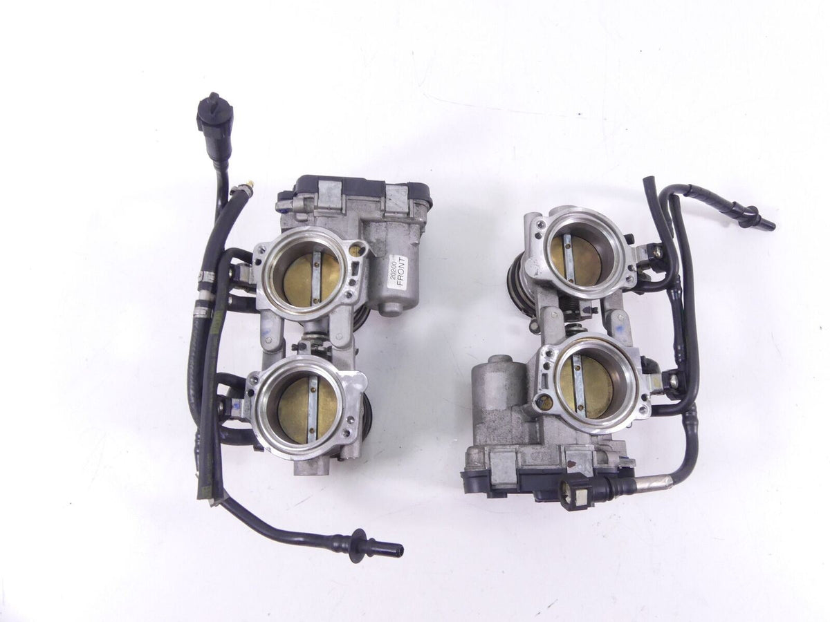 2016 Aprilia RSV 1100 Tuono V4 RR Throttle Body Fuel Injector Set 857303 857304 {{ shop.shopifyCountryName }} - Mototech271