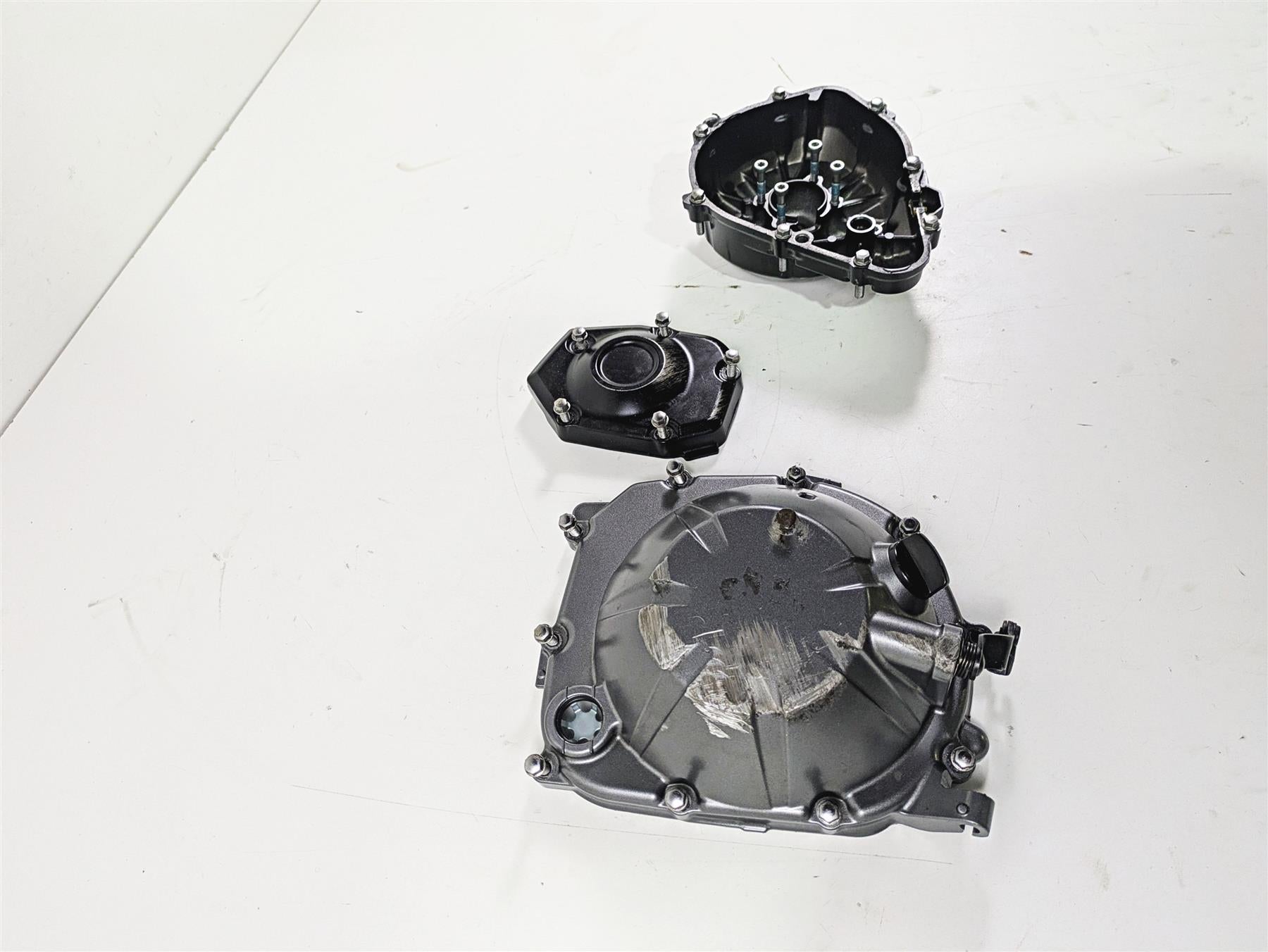 2021 Kawasaki Z900 ZR900 Stator Clutch Engine Side Cover Set 14031-0640 {{ shop.shopifyCountryName }} - Mototech271