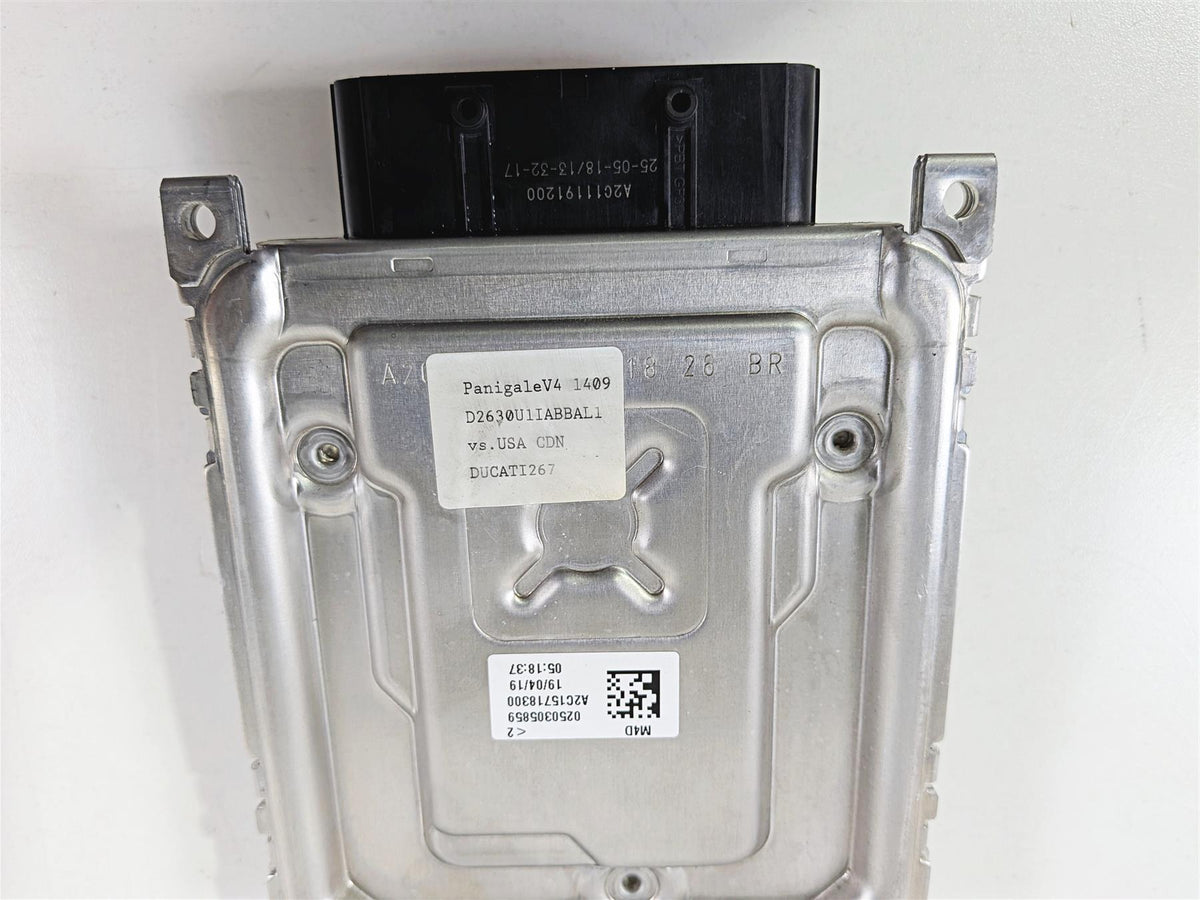 2019 Ducati Panigale V4S V4 S Corse Cdi Ecu Ecm Engine Control Module 28642751E {{ shop.shopifyCountryName }} - Mototech271