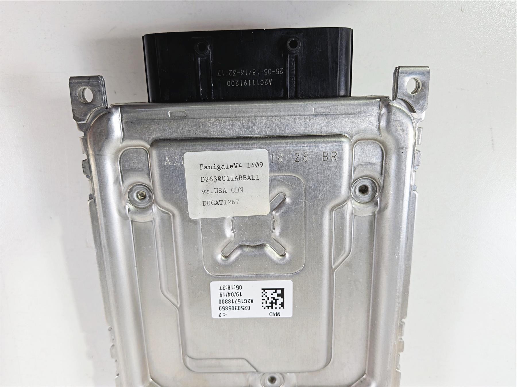 2019 Ducati Panigale V4S V4 S Corse Cdi Ecu Ecm Engine Control Module 28642751E {{ shop.shopifyCountryName }} - Mototech271