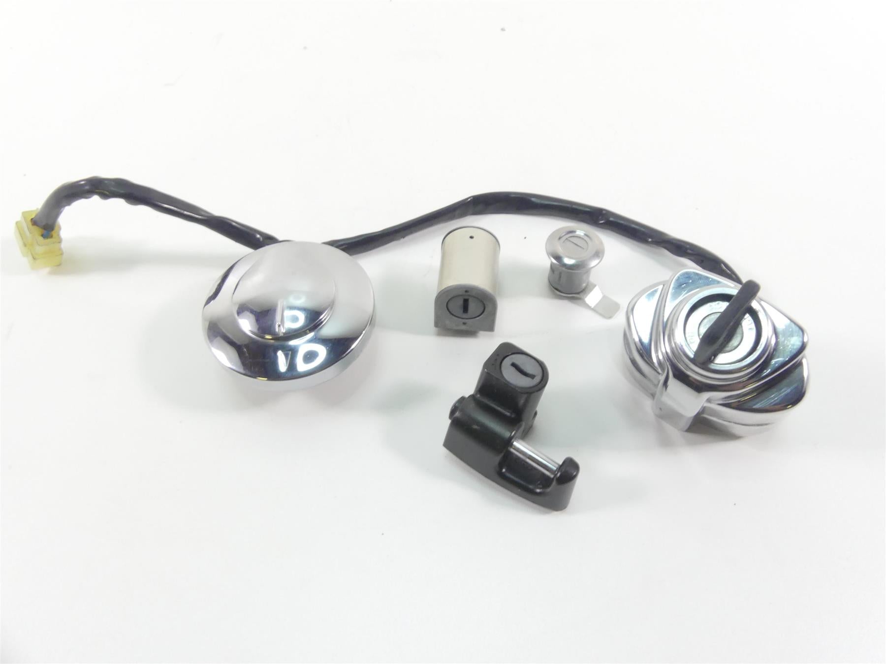 2007 Honda VT1100 C2 Shadow Ignition Switch Key Lock Tank Cap Set 35010-MCK-A00