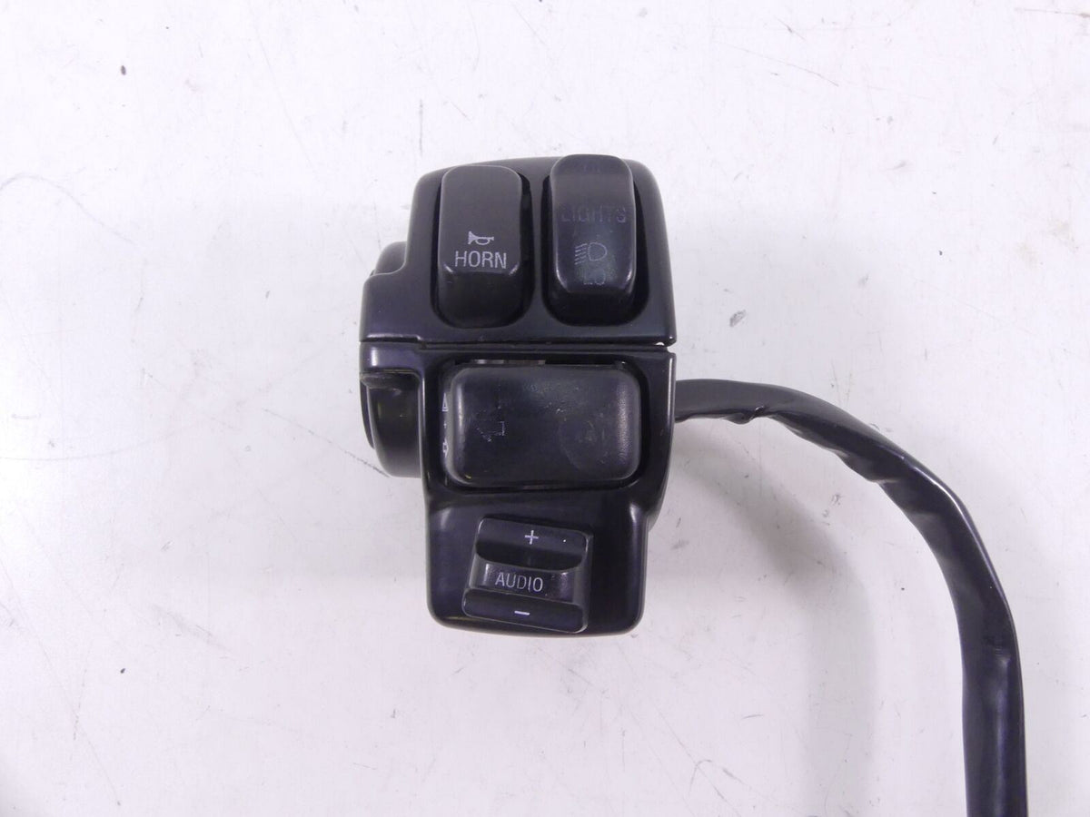 2000 Harley Touring FLHTCI Electra Glide Left Hand Control Switch Audio 71558-96 {{ shop.shopifyCountryName }} - Mototech271
