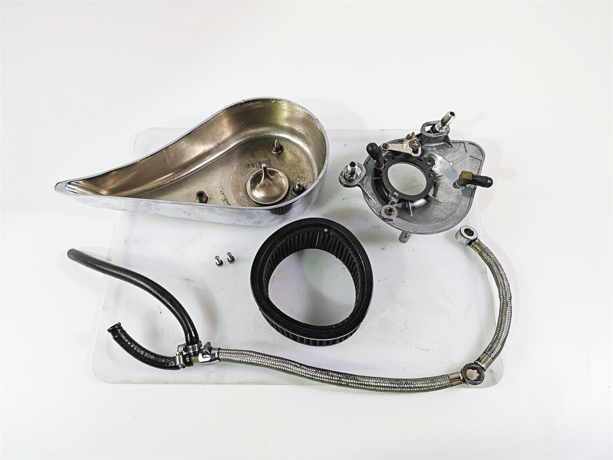 2002 Indian Spirit Deluxe Air Cleaner Breather Filter Set 07-809 07-800 {{ shop.shopifyCountryName }} - Mototech271