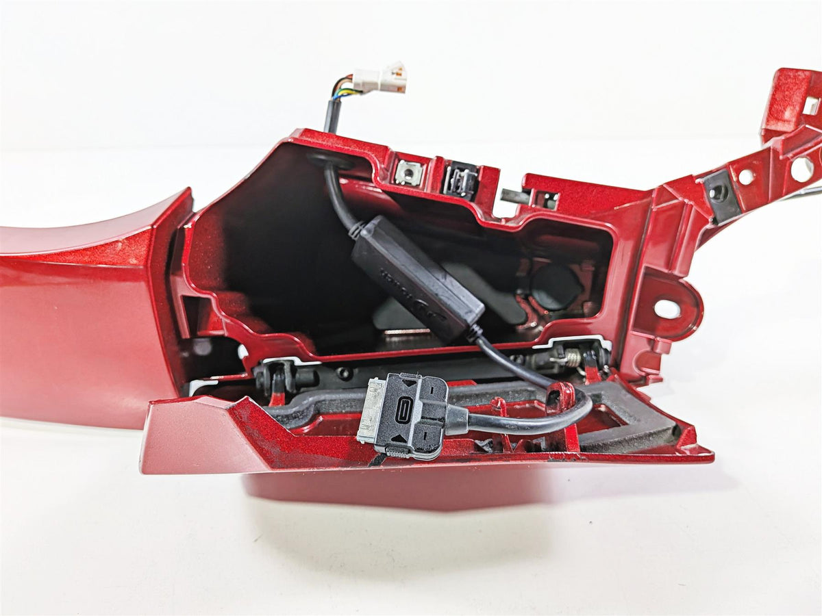 2013 Victory Vision Tour Left Red Storage Box Cover Fairing Set 5438102 {{ shop.shopifyCountryName }} - Mototech271