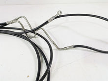 Load image into Gallery viewer, 2015 Harley Touring FLHTKL Electra Glide Front Abs Brake Line Hose Set 41800544
