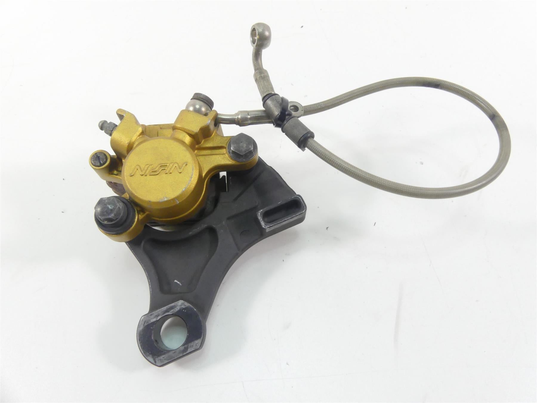 2006 Triumph Daytona 675 Rear Nissin Caliper & Bracket T2021410 {{ shop.shopifyCountryName }} - Mototech271