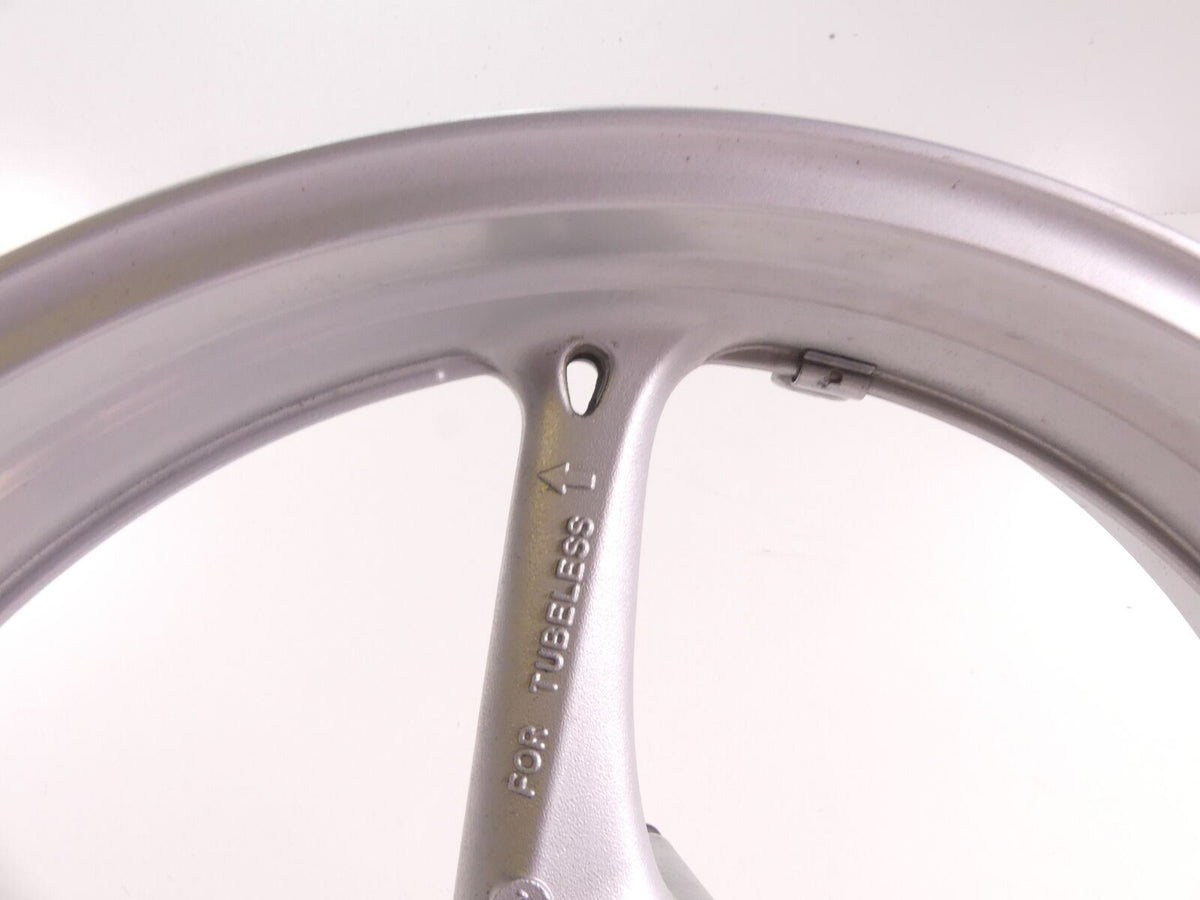 2018 Suzuki GSXR750 Straight Front Wheel Rim 17x3.5 - Nice 54111-14J00-019 {{ shop.shopifyCountryName }} - Mototech271