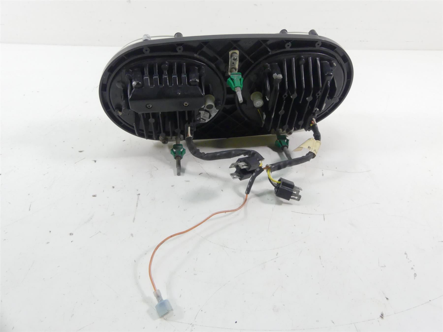 2011 Harley Touring FLTRX Road Glide Headlight Daymaker Head Light Set 67700151 {{ shop.shopifyCountryName }} - Mototech271