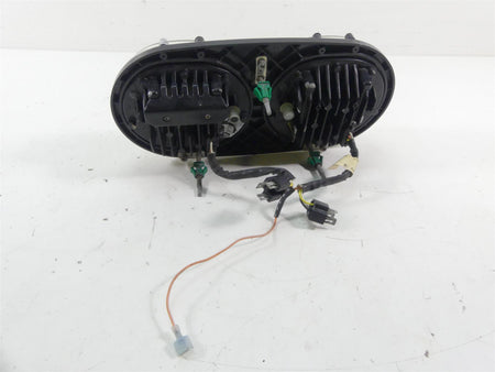 2011 Harley Touring FLTRX Road Glide Headlight Daymaker Head Light Set 67700151 {{ shop.shopifyCountryName }} - Mototech271