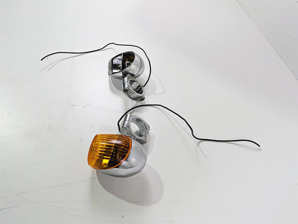 2002 Indian Spirit Deluxe Front Blinker Turn Signal Housing Set 66-039 66-038 {{ shop.shopifyCountryName }} - Mototech271