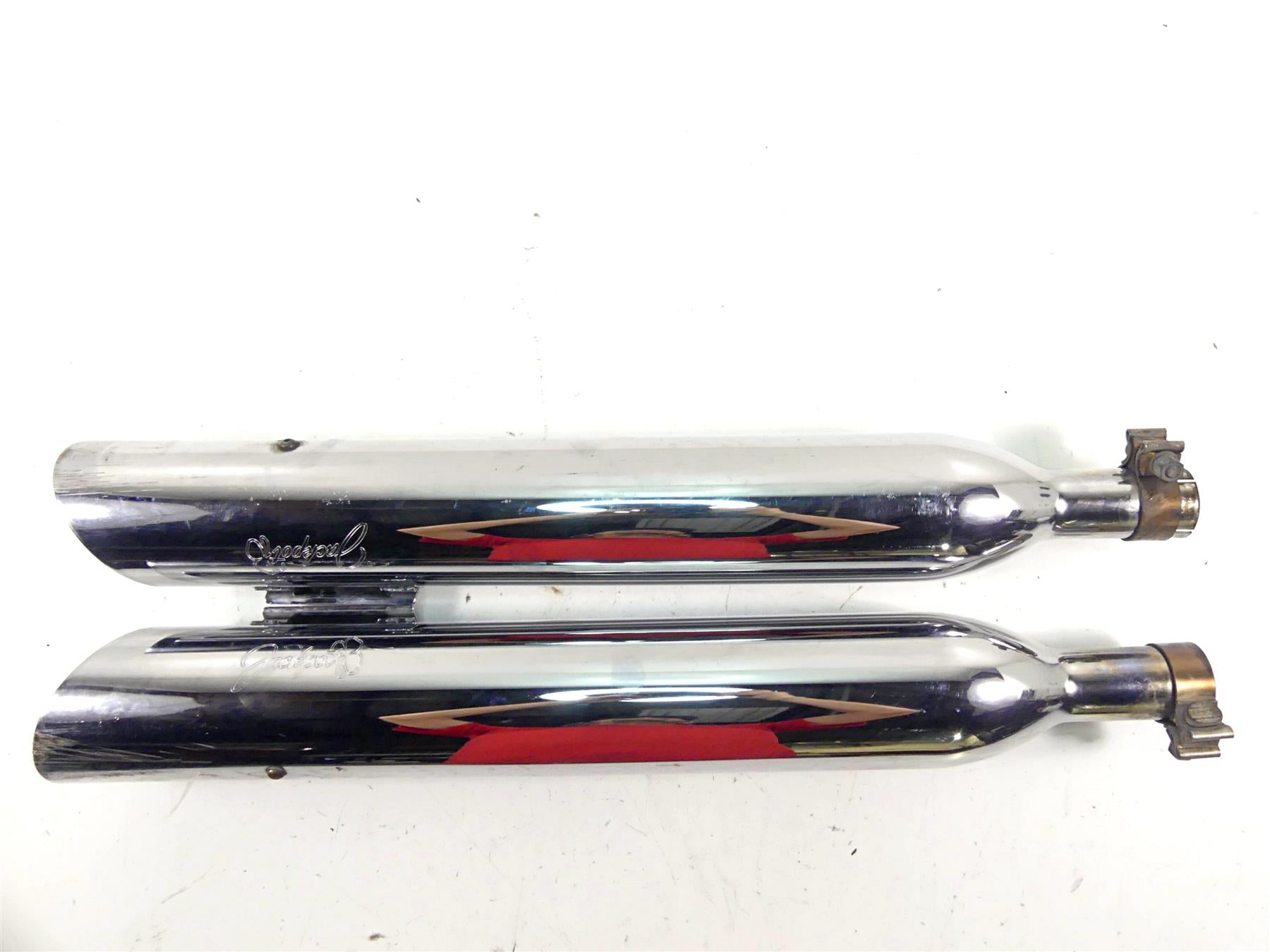 2013 Harley Touring FLTRX Road Glide Jackpot Exhaust Pipes Muffler 550-0697 {{ shop.shopifyCountryName }} - Mototech271