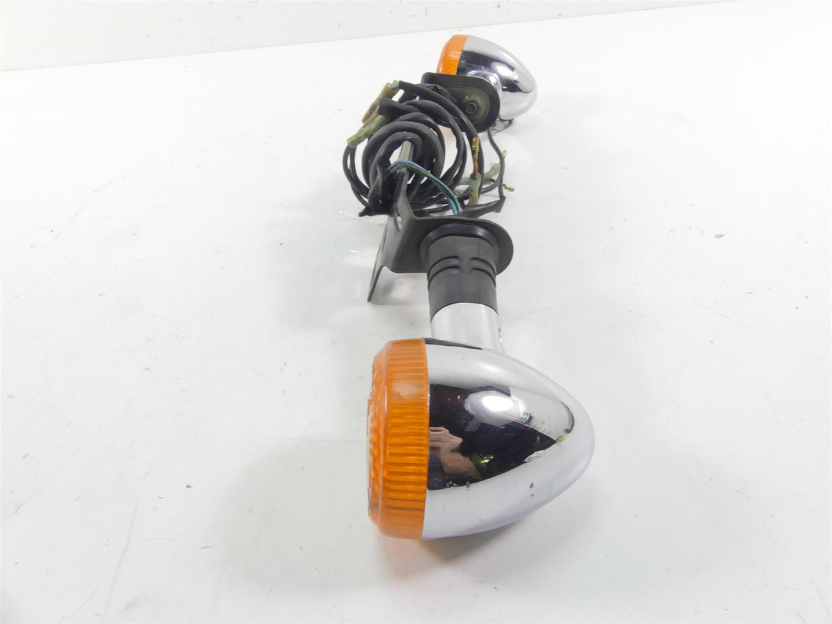 2007 Honda VT1100 C Shadow Spirit Rear Blinker Turn Signal Set 33650-MAH-671 {{ shop.shopifyCountryName }} - Mototech271