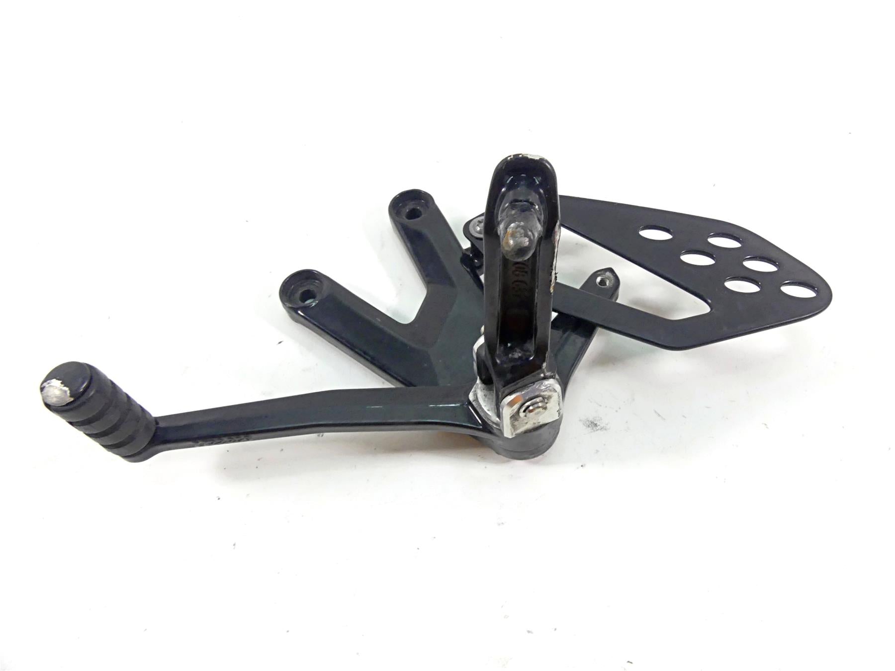 2013 BMW S1000RR K46 Left Front Foot Peg Set & Shifter Shift Lever 46717708573 {{ shop.shopifyCountryName }} - Mototech271