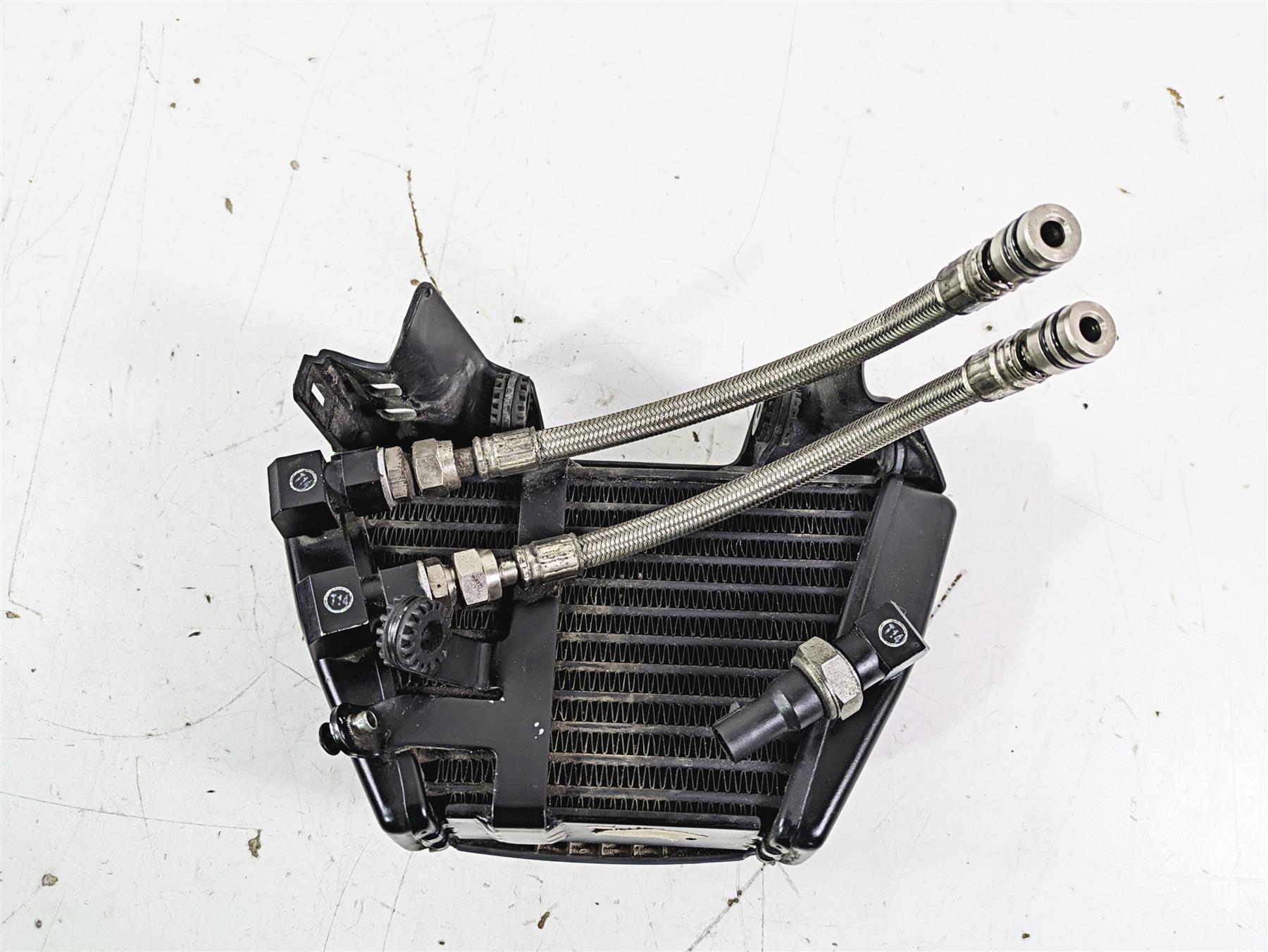 2017 Ducati Monster 1200 S Oil Cooler & Lines & Cover READ 54810461B {{ shop.shopifyCountryName }} - Mototech271